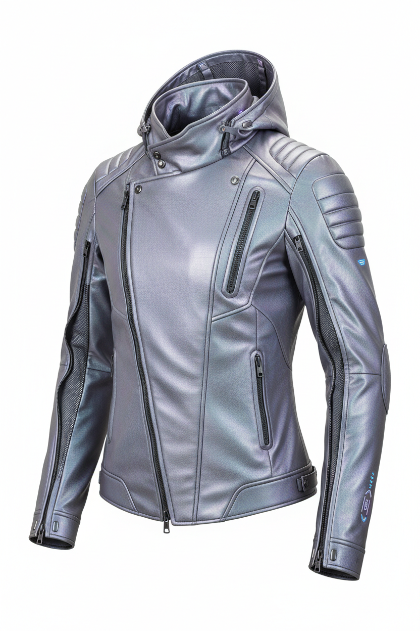 Futuristic adaptive jacket - front view